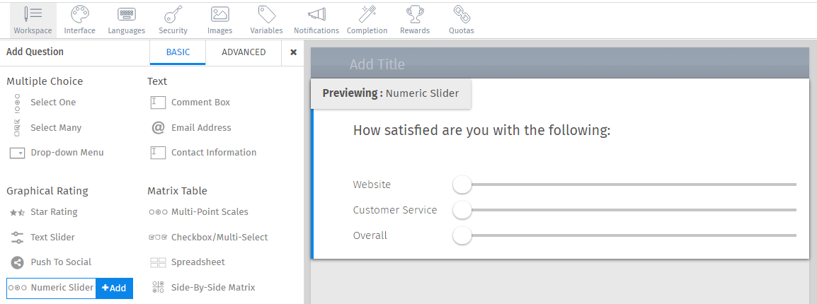 Survey Software Help Image
