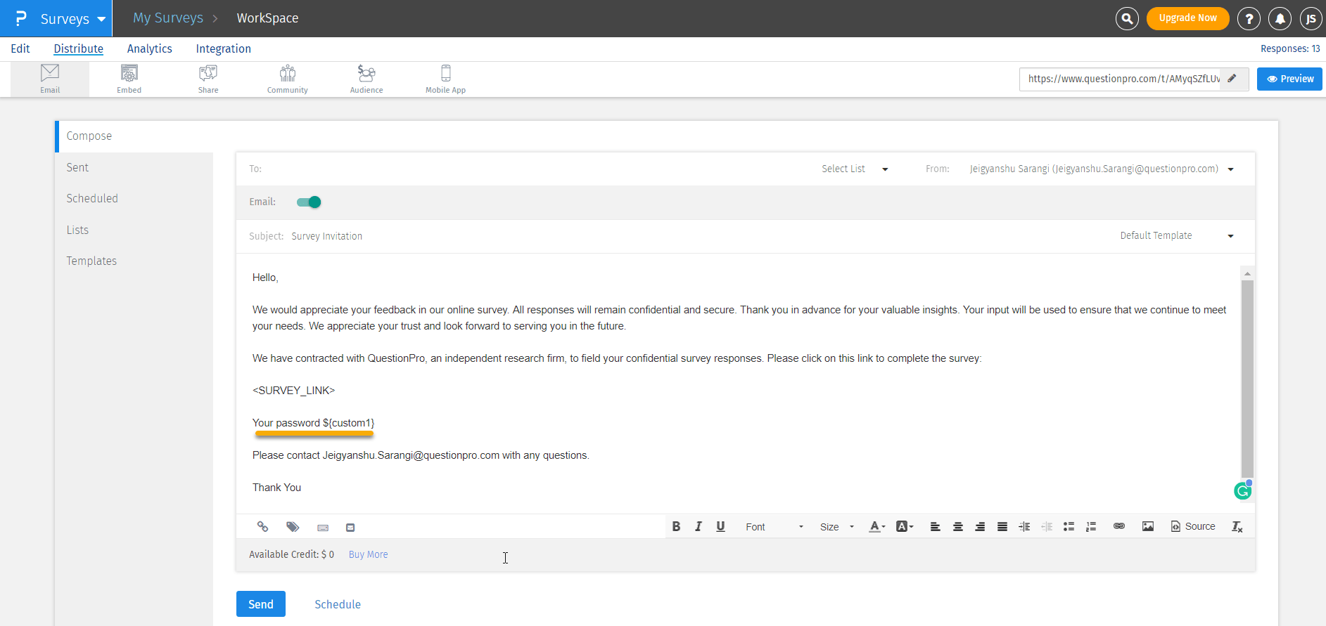 Survey Software Help Image
