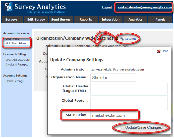 Survey Software Help Image